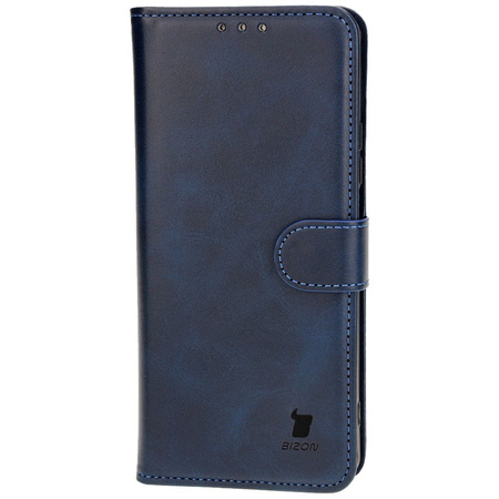 Etui z klapką Bizon Case Pocket do Xiaomi Poco X6 / Xiaomi Redmi Note 13 Pro 5G, granatowe