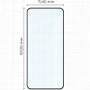 2x Szkło + szybka na aparat Bizon Edge 2 3D Pack do Xiaomi Redmi Note 14 Pro Plus 5G