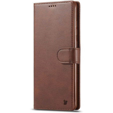 Etui Bizon Case Wallet do Galaxy M52 5G, ciemnobrązowe