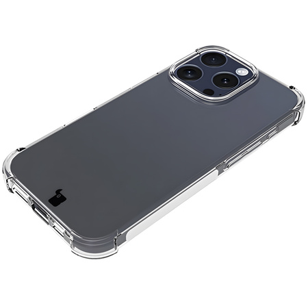 Elastyczne etui Bizon Case Salpa do iPhone 16 Pro przezroczyste