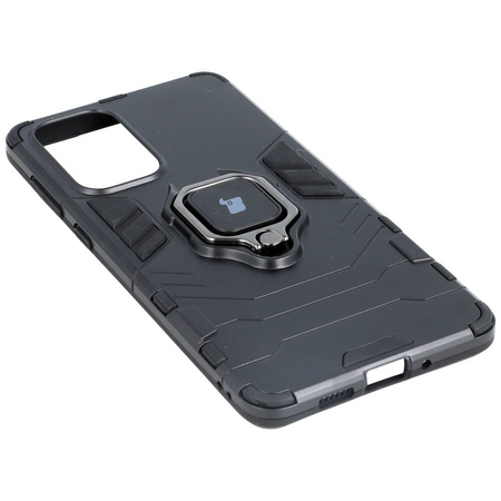 Etui Bizon Case Armor Ring do Galaxy A73 5G, czarne
