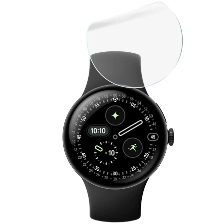 Folia hydrożelowa na ekran Bizon Glass Watch Hydrogel Duo do Google Pixel Watch 4 41 mm, 2 sztuki