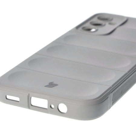 Pancerne etui Bizon Case Tur do Galaxy M14 5G, jasnoszare