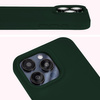 Etui silikonowe Bizon Soft Case do iPhone 15 Pro Max, ciemnozielone