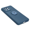 Etui Bizon Case Silicone Ring Sq do Xiaomi 13, granatowe