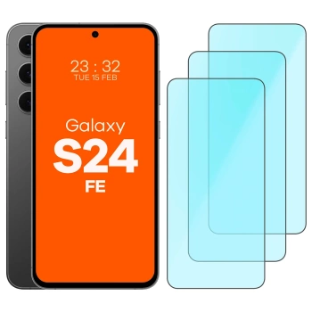 Szkło ochronne 2.5D Bizon Smart Glass do Galaxy S24 FE, 3 sztuki