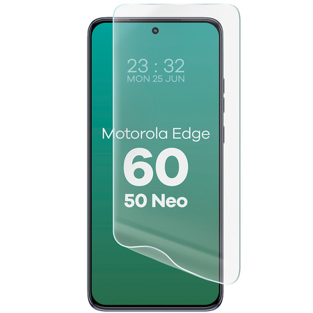 Folia hydrożelowa na ekran Bizon Glass Hydrogel Front Duo do Motorola Edge 50 Neo/60 Neo, 2 sztuki