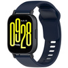 Pasek silikonowy do smartwatcha, Bizon Strap Watch Silicone Pro H, Quick Release 22 mm, granatowy