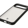 Etui Bizon Case Angelo do Google Pixel 9 / 9 Pro, półprzezroczyste z czarną ramką