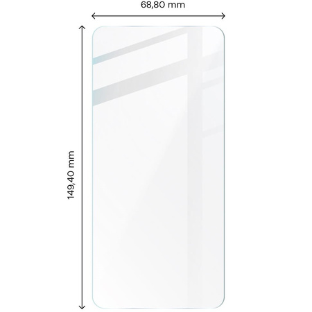 Szkło hartowane Bizon Glass Clear do Motorola Moto G8 Power