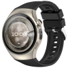 Silikonowy pasek Bizon Strap Watch Silicone T do Huawei Watch 5 46 mm, czarny