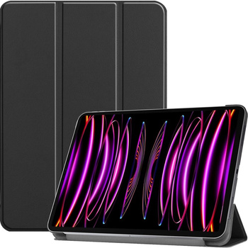 Etui Bizon Case Tab Croc do iPad Pro 12.9 2022/2021/2020/2018, czarne