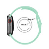 Pasek Bizon Strap Watch Silicone S do Apple Watch 38/40/41/42 mm, miętowy