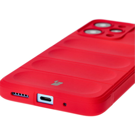 Pancerne etui Bizon Case Tur do Xiaomi Redmi 12, czerwone