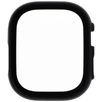 Etui Bizon Case+Glass do Apple Watch Ultra 49mm, czarne