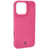 Silikonowe etui Bizon Soft Case do iPhone 16 Pro Max, fuksja
