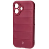 Pancerne etui Bizon Case Tur do iPhone 16, burgundowe