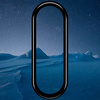 Szkło hartowane Bizon Glass Edge do Xiaomi Mi Band 6 / 5, czarne