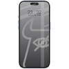 Prywatyzujące szkło hartowane Bizon Glass Edge Shadow do iPhone Air, przyciemniane z czarną ramką