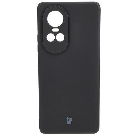 Etui Bizon Case Silicone Sq do Oppo Reno 10 5G, czarne