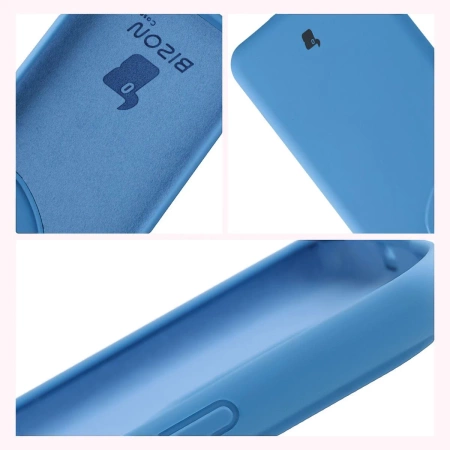 Silikonowe etui Bizon Soft Case do Honor 400 Pro, niebieskie