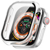 Etui ze szkłem do zegarka Bizon Case+Glass Watch do Apple Watch 11 / 10 (46mm), przeźroczyste