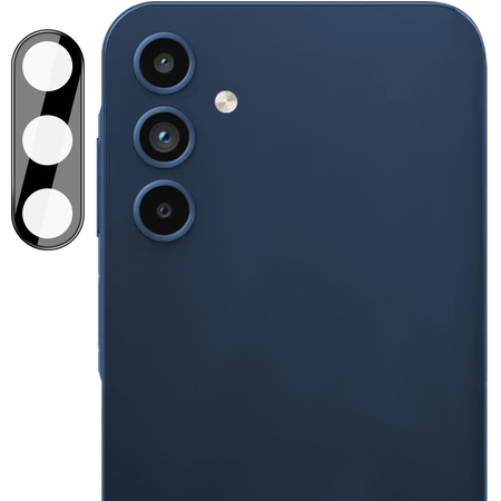Szkło na aparat Bizon Glass Silk Lens do Galaxy A15 4G/5G, 2 sztuki