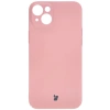 Etui Bizon Case Łupka do iPhone 15 Plus, różowe