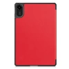 Etui z klapką Bizon Case Tab Croc do Xiaomi Redmi Pad 2, czerwone