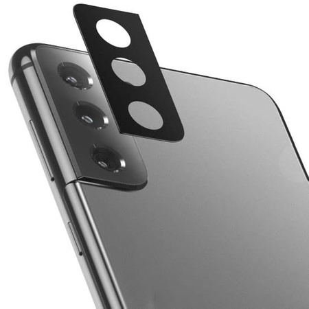 Szkło na aparat Bizon Glass Silk Lens dla Galaxy S21, 2 sztuki