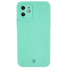 Ekologiczne etui Bizon Bio-Case do iPhone 12, zielone