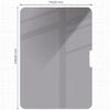 Prywatyzujące szkło hartowane Bizon Glass Tab Clear Shadow do iPad Pro 11 2024, 2 sztuki