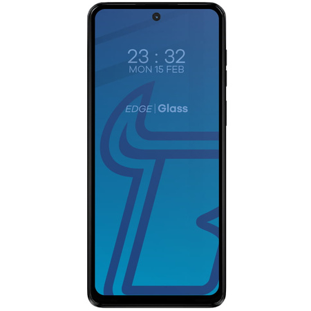 Szkło hartowane Bizon Glass Edge 2 do Motorola Moto G14 / G54 /G54 Power / G55, czarne