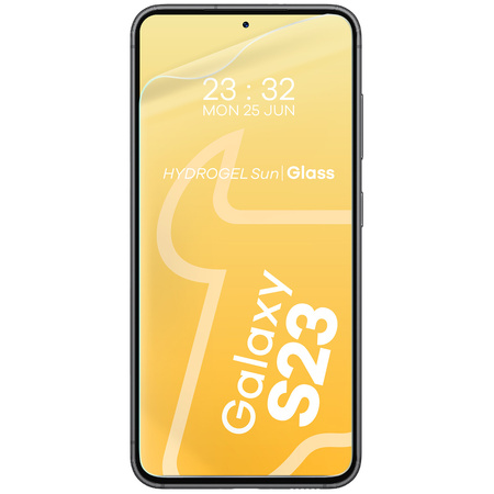 Folia matowa Bizon Glass Hydrogel Sun do Galaxy S23, 2 sztuki