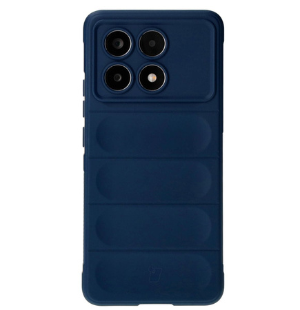 Pancerne etui Bizon Case Tur do Xiaomi Pocophone X6 Pro, granatowe