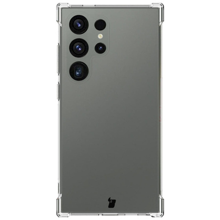 Etui + 2x szkło Bizon Case Clear Pack do Galaxy S24 Ultra, przezroczyste