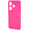 Silikonowe etui Bizon Soft Case do Xiaomi Poco F6, neonowo-różowe