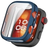 Etui z osłoną ekranu Bizon Case Watch Felipe do Huawei Watch Fit 4 Pro, niebieskie