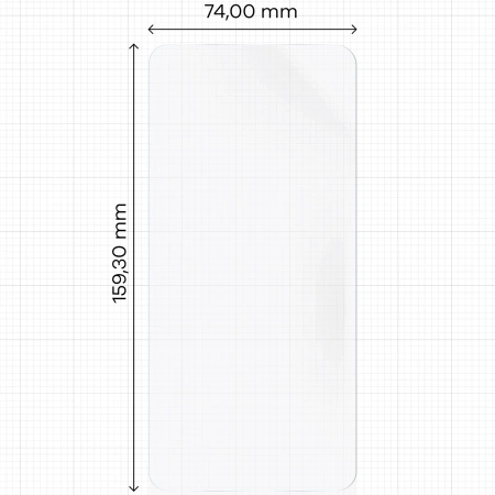 Folia matowa Bizon Glass Film Sun Duo do Xiaomi POCO F7, 2 sztuki