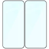 Szkło hartowane Bizon Glass Edge Duo do Honor 400, czarna ramka, 2 sztuki