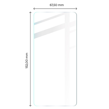 Szkło hartowane Bizon Glass Clear - 3 szt. + obiektyw, Realme 8 / 8 Pro