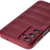 Pancerne etui Bizon Case Tur do Galaxy M35 5G, burgundowe