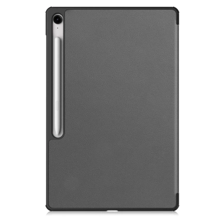 Etui z klapką Bizon Case Tab Croc do Galaxy Tab S10 FE Plus, szare