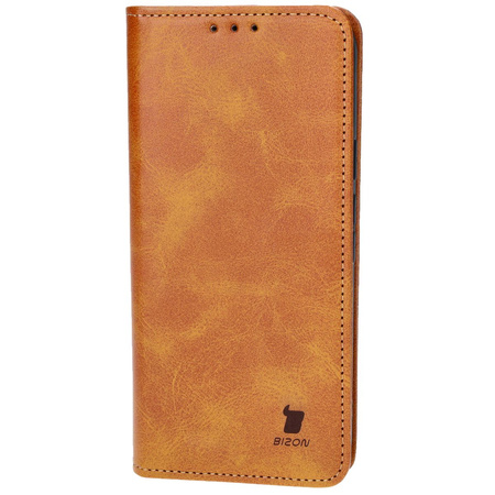 Etui z klapką Bizon Case Pocket Pro do Google Pixel 9 Pro XL, brązowe