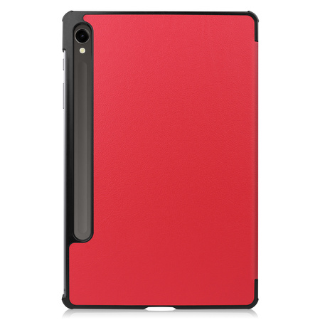 Etui Bizon Case Tab Croc do Galaxy Tab S10 Lite / S9, czerwone
