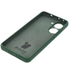 Silikonowe etui Bizon Soft Case do Xiaomi POCO X7 Pro, ciemnozielone