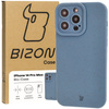 Ekologiczne etui Bizon Bio-Case do iPhone 14 Pro Max, niebieskie
