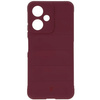 Pancerne etui Bizon Case Tur do Xiaomi Redmi 13C 5G, burgundowe