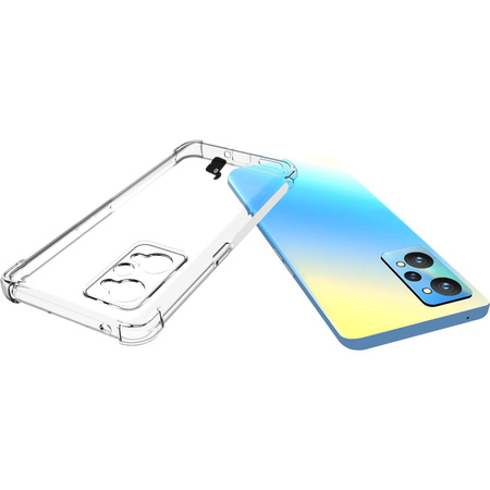 Etui + 2x szkło Bizon Case Clear Pack do Realme GT2 / GT Neo 2 / GT Neo 3T, przezroczyste