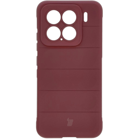 Pancerne etui Bizon Case Tur do Xiaomi 15, burgundowe